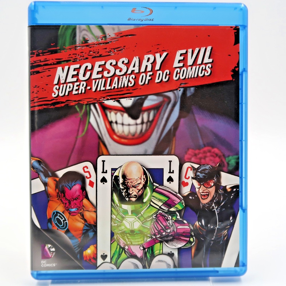 Necessary Evil Super-Villains of DC Comics Blu-ray 2013 Documentary 883929367610